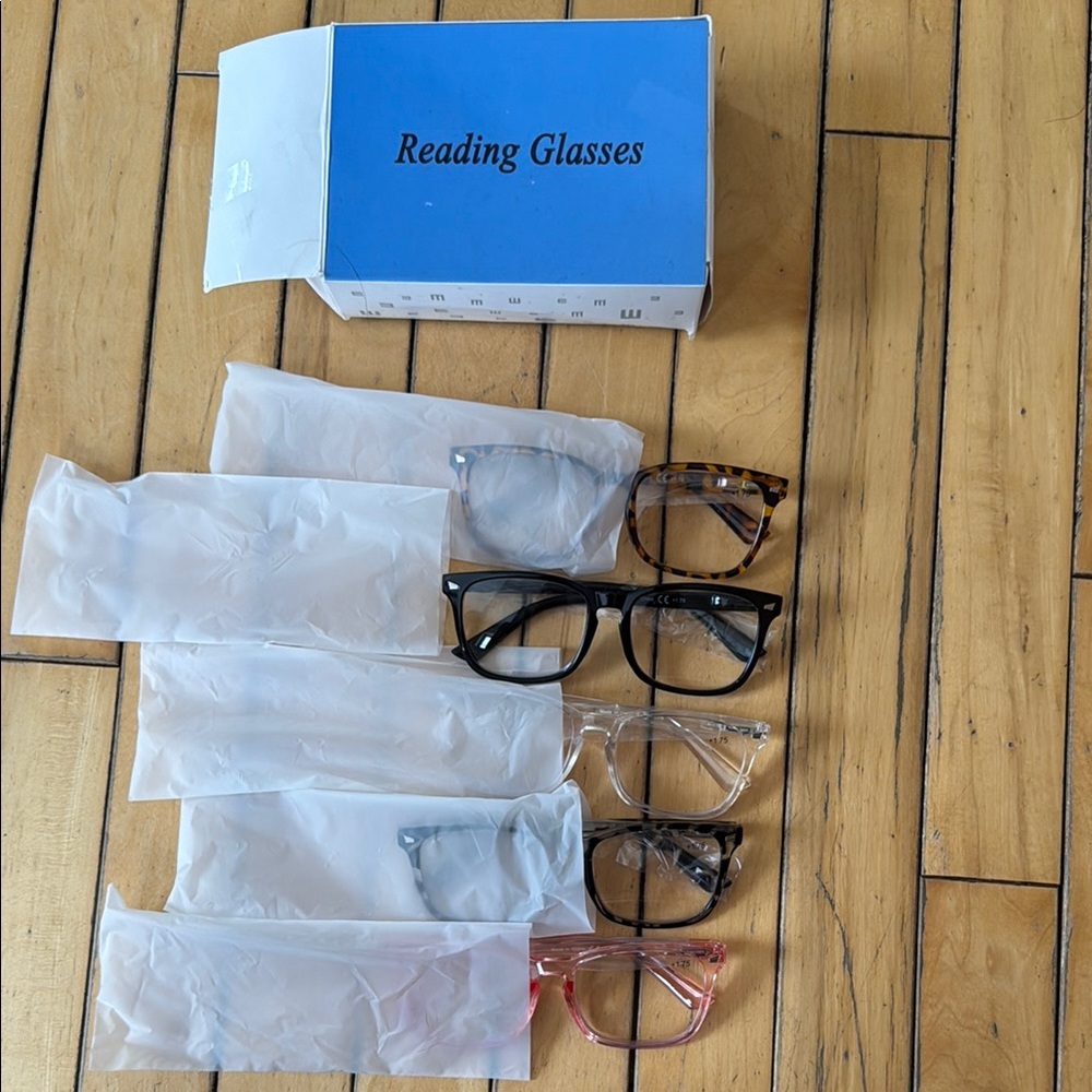 Stylish Multi-Color Reading Glasses Set
